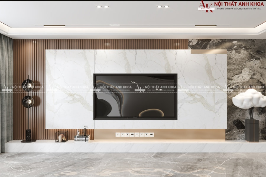 Kệ tivi kết hợp vách ngăn Kệ tivi kết hợp vách ngăn