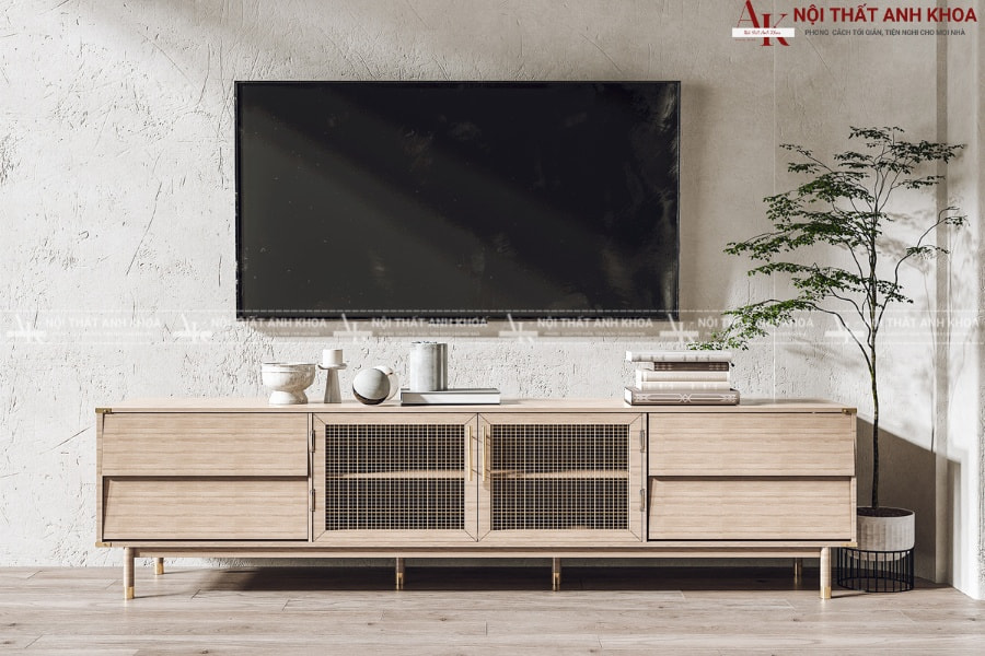 Kệ tivi phòng ngủ chất liệu gỗ tự nhiên Kệ tivi phòng ngủ chất liệu gỗ tự nhiên