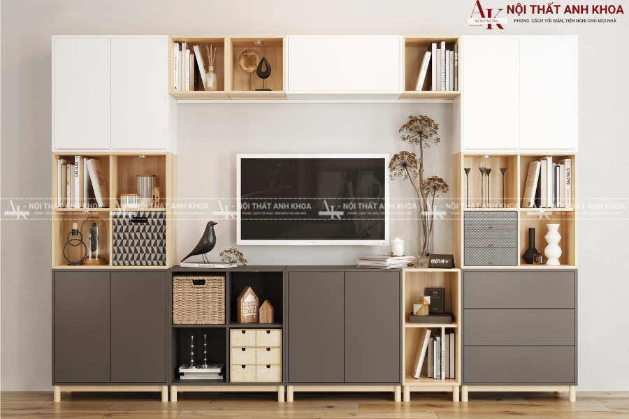 Kệ tivi thiết kế thông minh, đa năng Kệ tivi thiết kế thông minh, đa năng