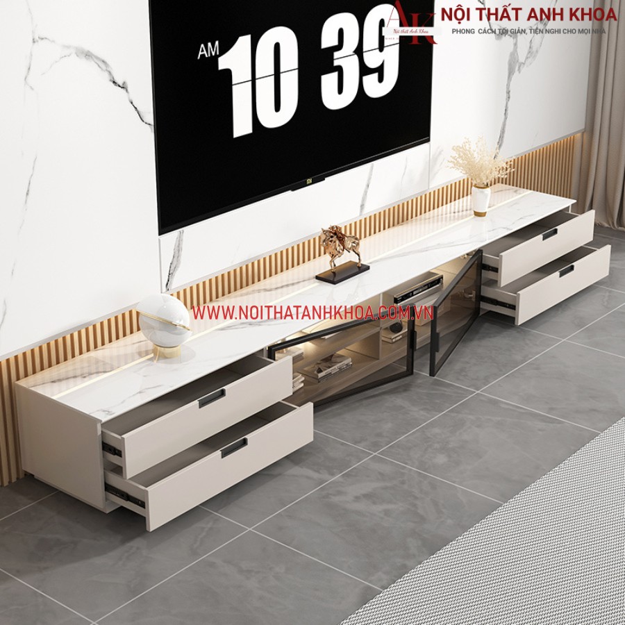 Kệ tivi trang trí phòng khách gỗ công nghiệp hiện đại Kệ tivi trang trí phòng khách gỗ công nghiệp hiện đại