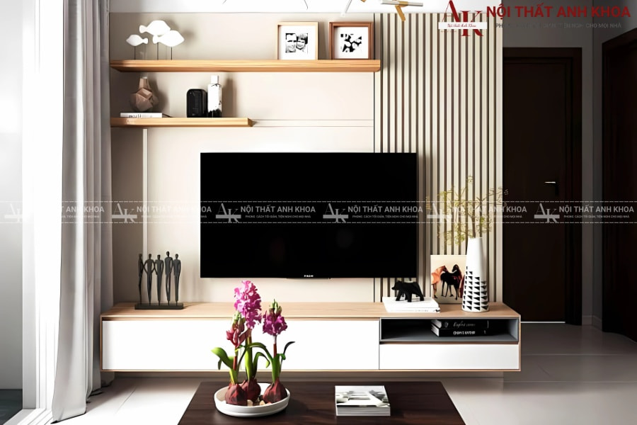Kệ tivi treo gỗ MDF - Giải pháp nội thất thông minh Kệ tivi treo gỗ MDF - Giải pháp nội thất thông minh