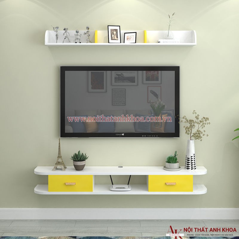 Kệ Tivi Treo Tường Phòng Khách Đơn Giản Hiện Đại Kệ Tivi Treo Tường Phòng Khách Đơn Giản Hiện Đại