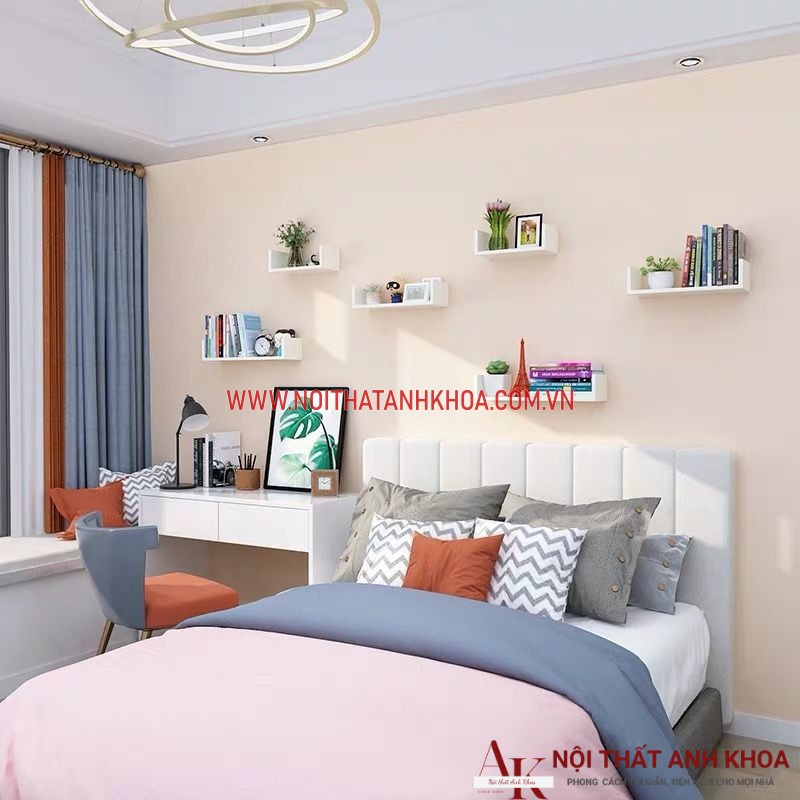 Kệ treo đơn giản gỗ công nghiệp đẹp giá rẻ Kệ treo đơn giản gỗ công nghiệp đẹp giá rẻ