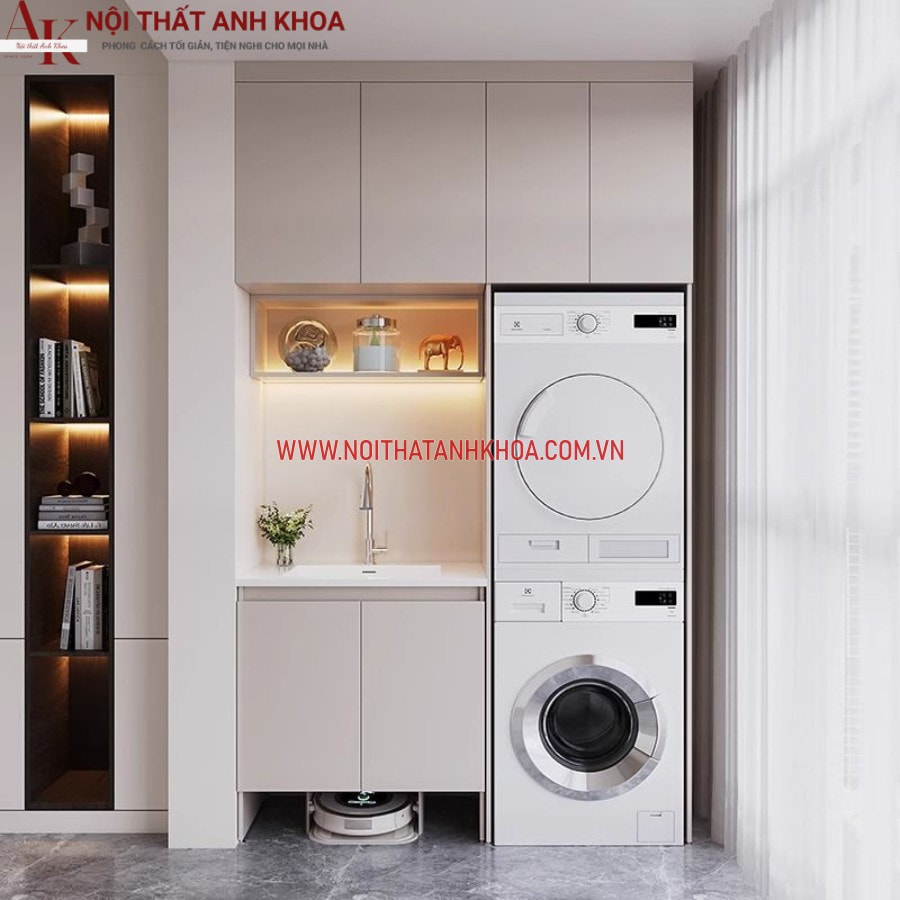Kệ tủ máy giặt cao cấp sang trọng