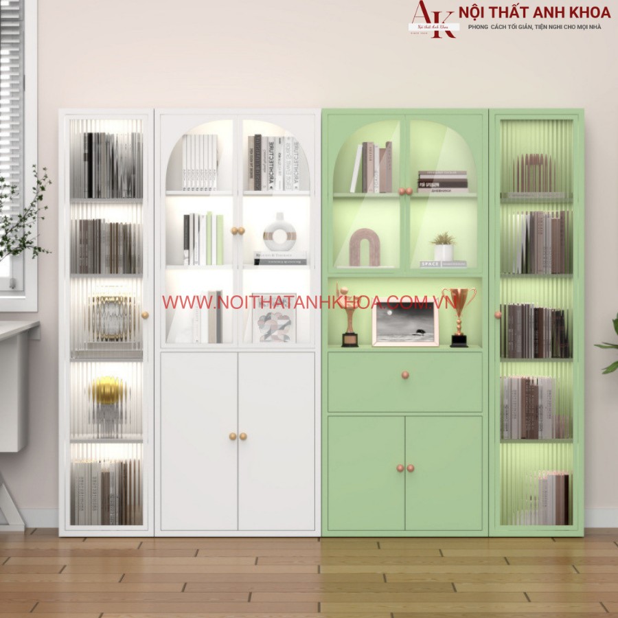 Kệ tủ trang trí đa dạng màu sắc Kệ tủ trang trí đa dạng màu sắc