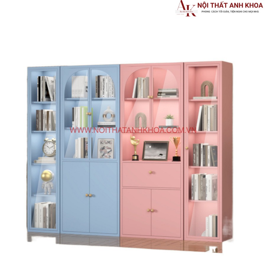 Kệ tủ trang trí đa dạng màu sắc Kệ tủ trang trí đa dạng màu sắc