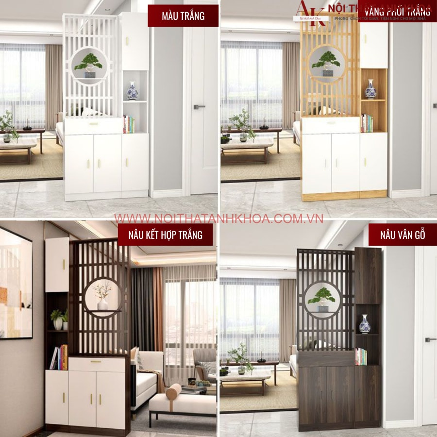 Kệ vách ngăn phòng khách gỗ công nghiệp đẹp hiện đại, sang trọng  Kệ vách ngăn phòng khách gỗ công nghiệp đẹp hiện đại, sang trọng