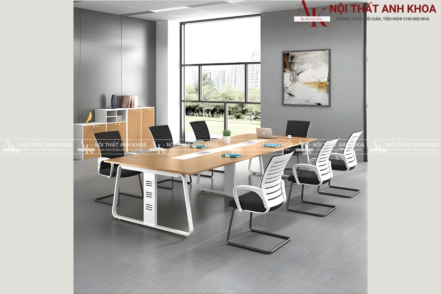 Bàn họp chân sắt giá rẻ chất lượng cao cho văn phòng Bàn họp chân sắt giá rẻ chất lượng cao cho văn phòng