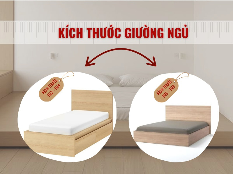 Kích thước giường ngủ Kích thước giường ngủ
