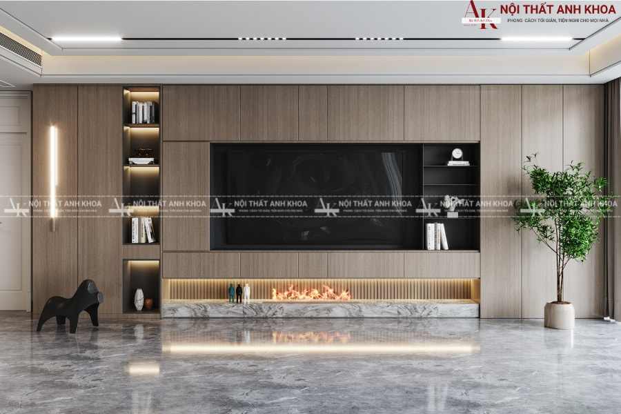 Kích thước kệ tivi phòng khách Kích thước kệ tivi phòng khách