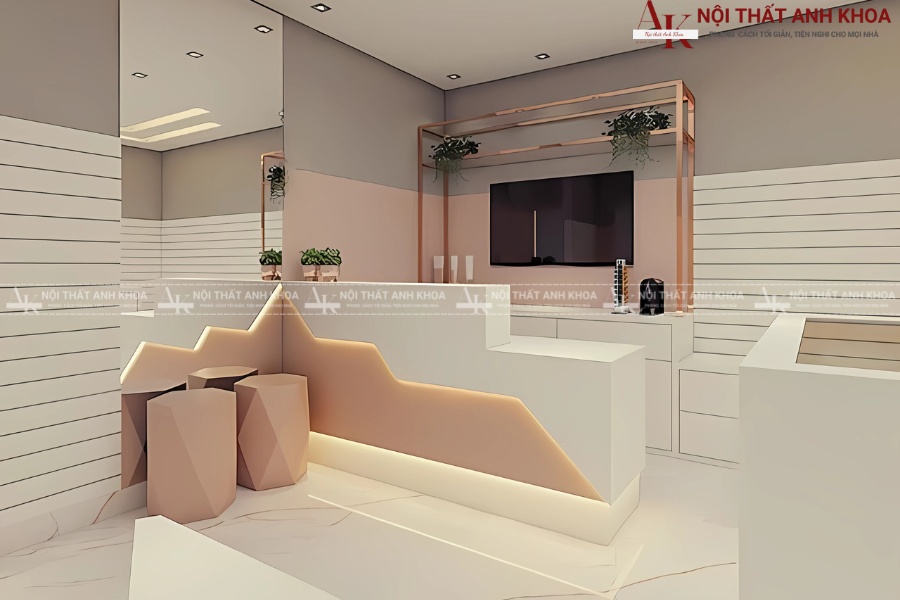 Kích thước quầy lễ tân và ảnh hưởng đến chất liệu lựa chọn Kích thước quầy lễ tân và ảnh hưởng đến chất liệu lựa chọn