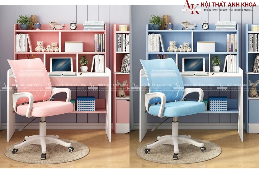 Kích thước và màu sắc bàn học Kích thước và màu sắc bàn học