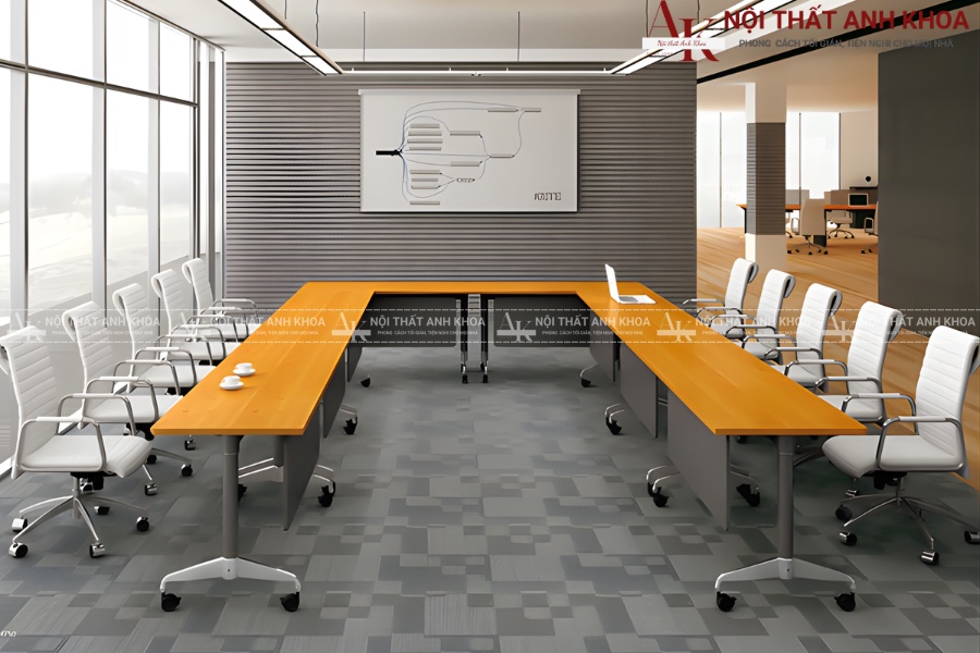 Bàn họp hiện đại - Không gian làm việc đẳng cấp Bàn họp hiện đại - Không gian làm việc đẳng cấp