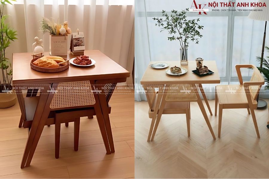 Kiểu dáng bàn ăn phòng bếp thông minh Kiểu dáng bàn ăn phòng bếp thông minh