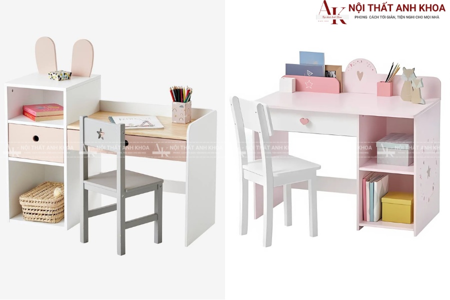 Kinh nghiệm của phụ huynh khi chọn bàn học cho bé gái lớp 1 Kinh nghiệm của phụ huynh khi chọn bàn học cho bé gái lớp 1