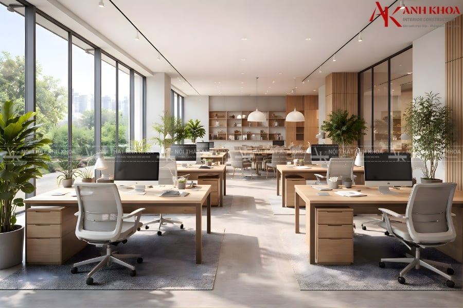 Xu hướng nội thất văn phòng 2026 - Hiện đại, trẻ trung Xu hướng nội thất văn phòng 2026 - Hiện đại, trẻ trung