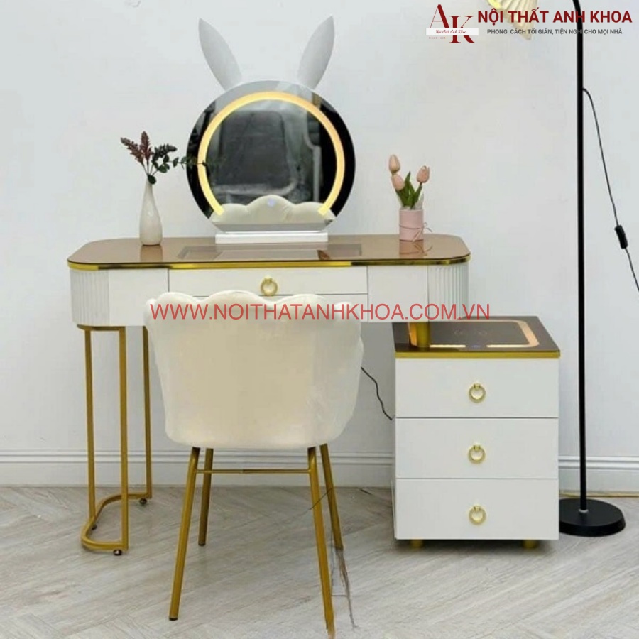 Bàn trang điểm nhập khẩu thông minh cao cấp Bàn trang điểm nhập khẩu thông minh cao cấp