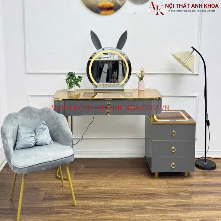 Bàn trang điểm nhập khẩu thông minh cao cấp Bàn trang điểm nhập khẩu thông minh cao cấp