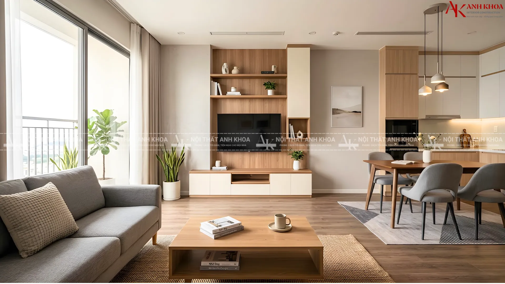 Sử dụng chất liệu gỗ công nghiệp cao cấp cho căn hộ nhà ở Sử dụng chất liệu gỗ công nghiệp cao cấp cho căn hộ nhà ở