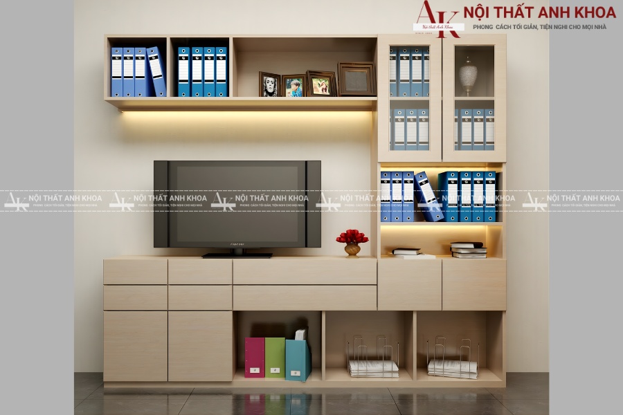 Tủ hồ sơ treo tường bằng gỗ MDF - Bền đẹp và sang trọng Tủ hồ sơ treo tường bằng gỗ MDF - Bền đẹp và sang trọng