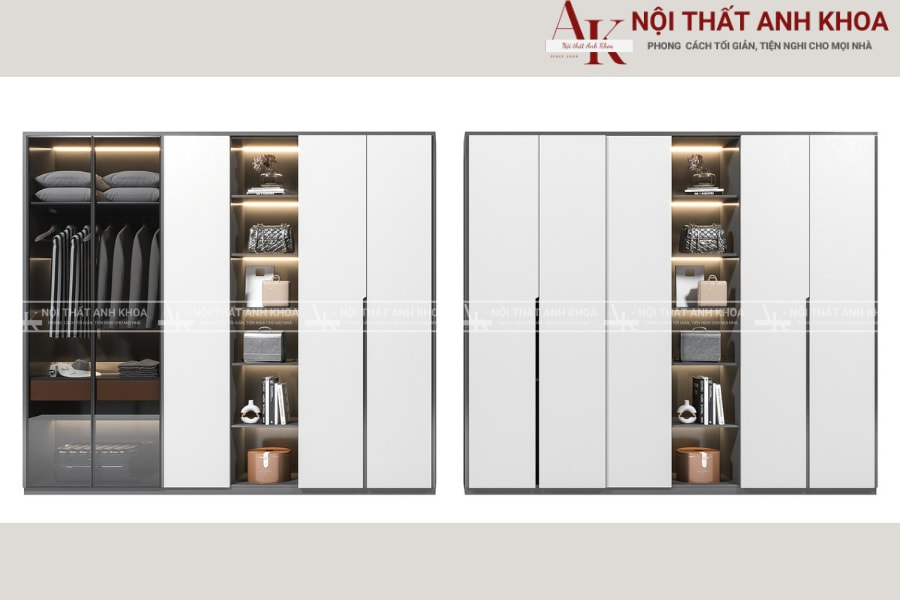 Lưu ý khi chọn mua tủ quần áo MDF Lưu ý khi chọn mua tủ quần áo MDF