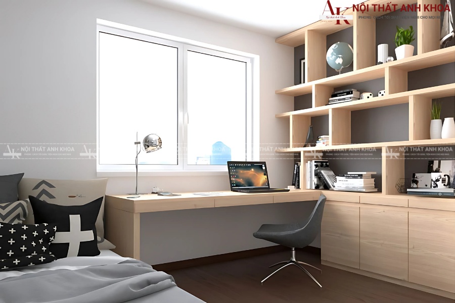 Lưu ý về chất liệu và độ bền của bàn học góc Lưu ý về chất liệu và độ bền của bàn học góc