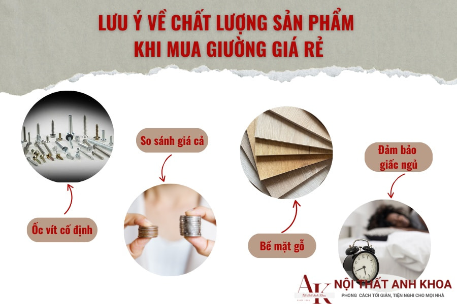 Các lưu ý khi tìm giường ngủ giá rẻ 1m8x2m Các lưu ý khi tìm giường ngủ giá rẻ 1m8x2m