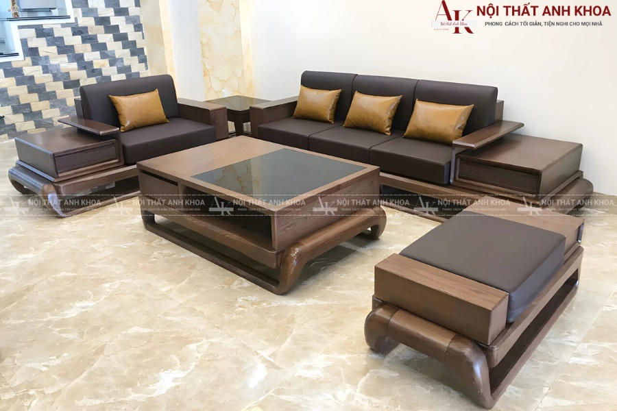 Bàn sofa gỗ óc chó cao cấp - Xu hướng thời thượng Bàn sofa gỗ óc chó cao cấp - Xu hướng thời thượng
