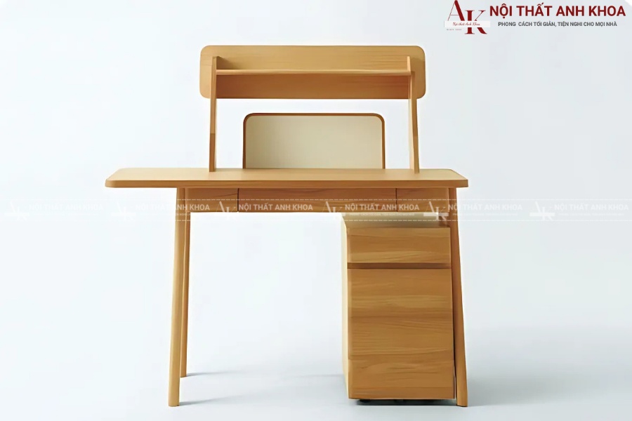 Mẫu bàn học giá sách đẹp cho góc học tập ngăn nắp Mẫu bàn học giá sách đẹp cho góc học tập ngăn nắp