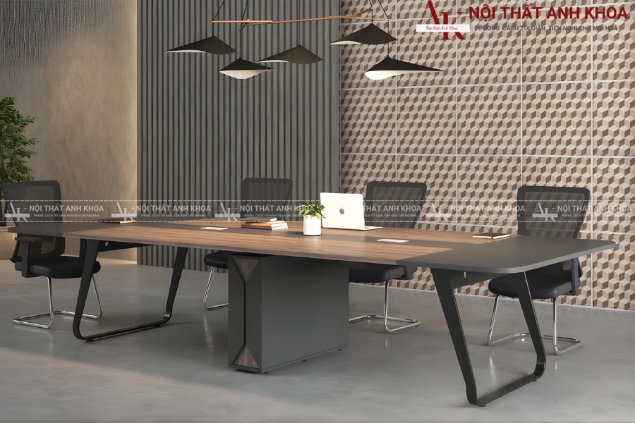Mẫu bàn họp chân sắt sơn tĩnh điện - Độ bền vượt trội, thiết kế đẹp Mẫu bàn họp chân sắt sơn tĩnh điện - Độ bền vượt trội, thiết kế đẹp