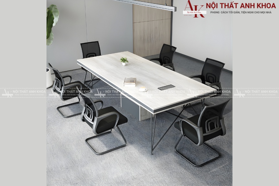 Mẫu bàn họp hiện đại đẹp tinh tế nhất 2025 Mẫu bàn họp hiện đại đẹp tinh tế nhất 2025