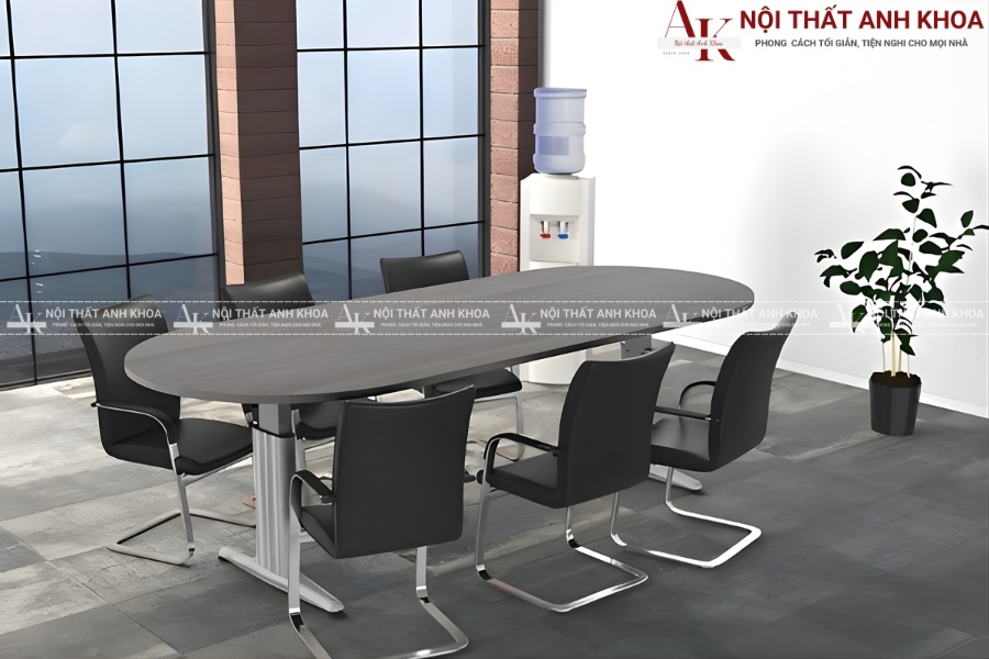 Mẫu bàn họp Oval cao cấp - Thiết kế sang trọng cho văn phòng Mẫu bàn họp Oval cao cấp - Thiết kế sang trọng cho văn phòng