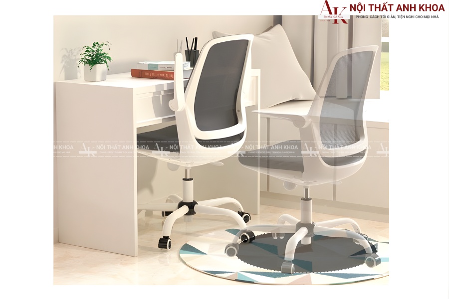 Mẫu ghế văn phòng nhỏ gọn mang phong cách hiện đại Mẫu ghế văn phòng nhỏ gọn mang phong cách hiện đại