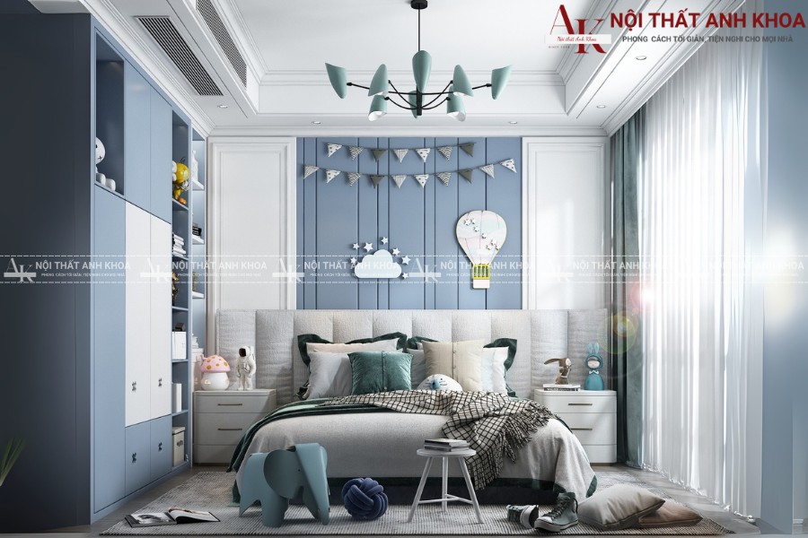 Mẫu nội thất cho bé trai cao cấp sang trọng Mẫu nội thất cho bé trai cao cấp sang trọng