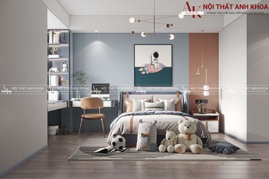 Mẫu nội thất cho bé trai cao cấp sang trọng Mẫu nội thất cho bé trai cao cấp sang trọng