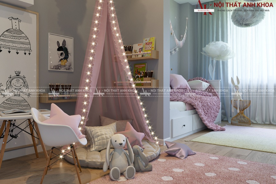 Mẫu phòng ngủ cho bé nổi bật Mẫu phòng ngủ cho bé nổi bật