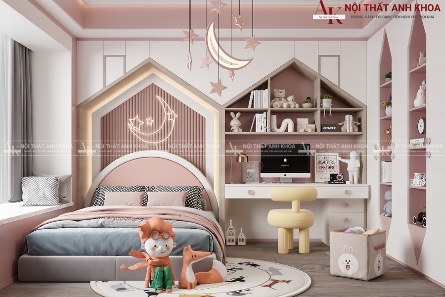 Mẫu phòng ngủ cho bé nổi bật Mẫu phòng ngủ cho bé nổi bật