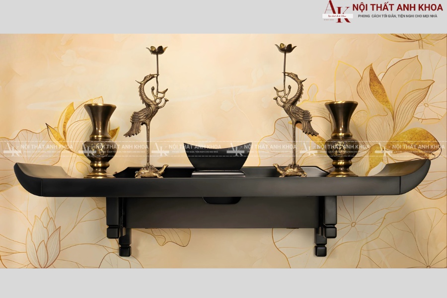 Mẫu bàn thờ treo đẹp - Giá hợp lý tại TP.HCM Mẫu bàn thờ treo đẹp - Giá hợp lý tại TP.HCM