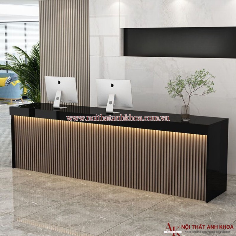 Mẫu quầy lễ tân văn phòng đẹp hiện đại giá rẻ Mẫu quầy lễ tân văn phòng đẹp hiện đại giá rẻ