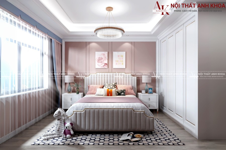 Mẫu thiết kế phòng ngủ cho bé gái đẹp hoàn hảo Mẫu thiết kế phòng ngủ cho bé gái đẹp hoàn hảo