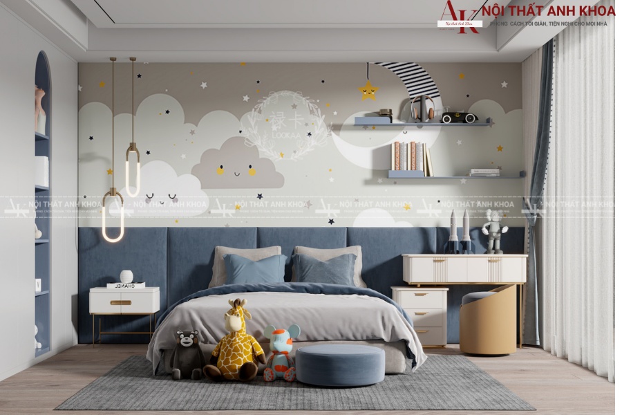 Mẫu thiết kế phòng ngủ cho bé trai 15 tuổi Mẫu thiết kế phòng ngủ cho bé trai 15 tuổi