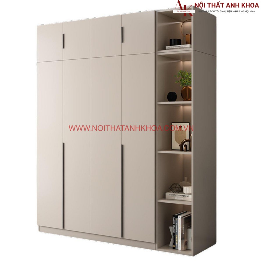 Mẫu tủ quần áo gỗ công nghiệp đẹp sang trọng Mẫu tủ quần áo gỗ công nghiệp đẹp sang trọng