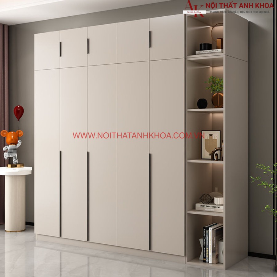 Mẫu tủ quần áo gỗ công nghiệp đẹp sang trọng Mẫu tủ quần áo gỗ công nghiệp đẹp sang trọng