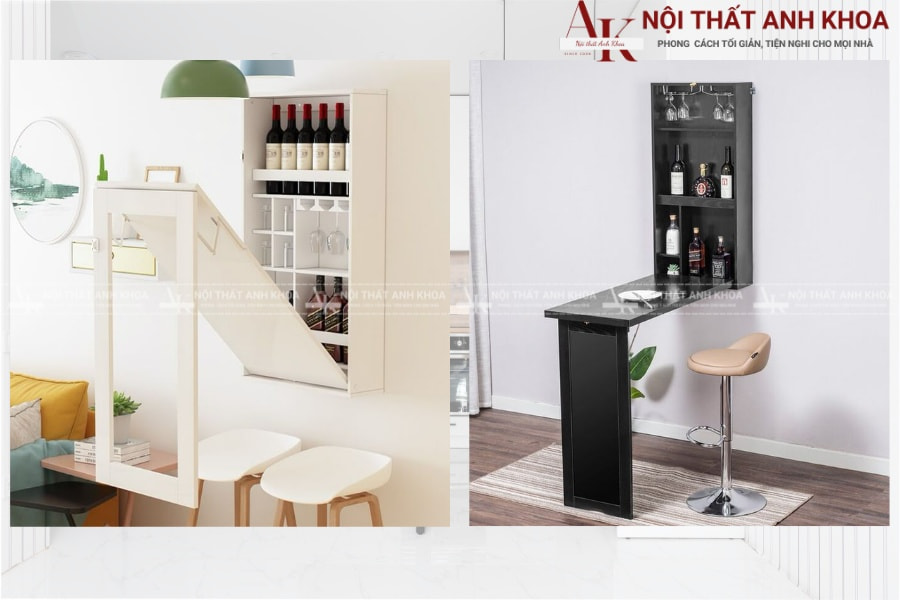 Mẫu tủ rượu quầy bar mini: Giải pháp hoàn hảo cho không gian nhỏ Mẫu tủ rượu quầy bar mini: Giải pháp hoàn hảo cho không gian nhỏ