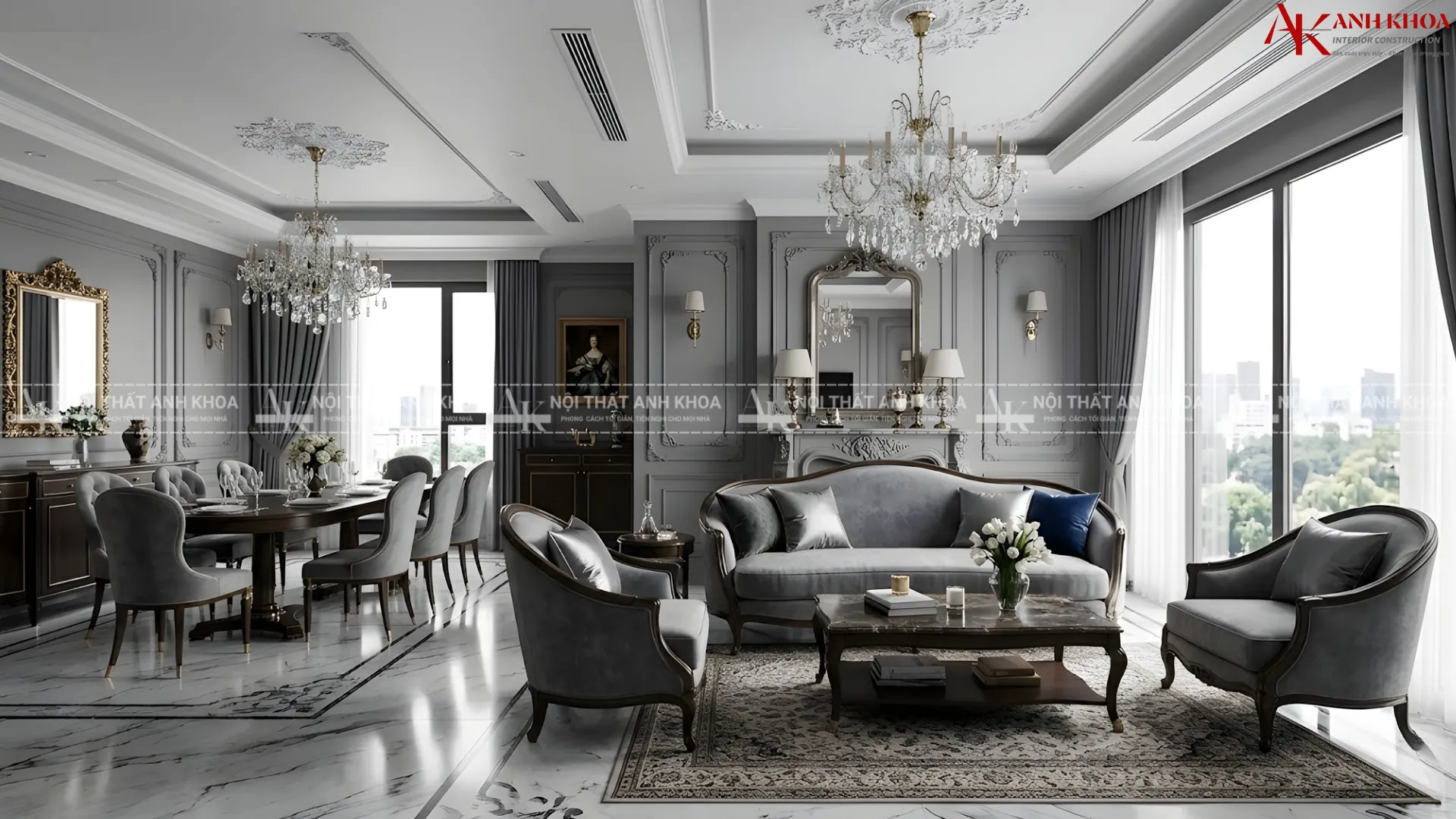 Sự phá cách so với tone màu vàng kem truyền thống Sự phá cách so với tone màu vàng kem truyền thống