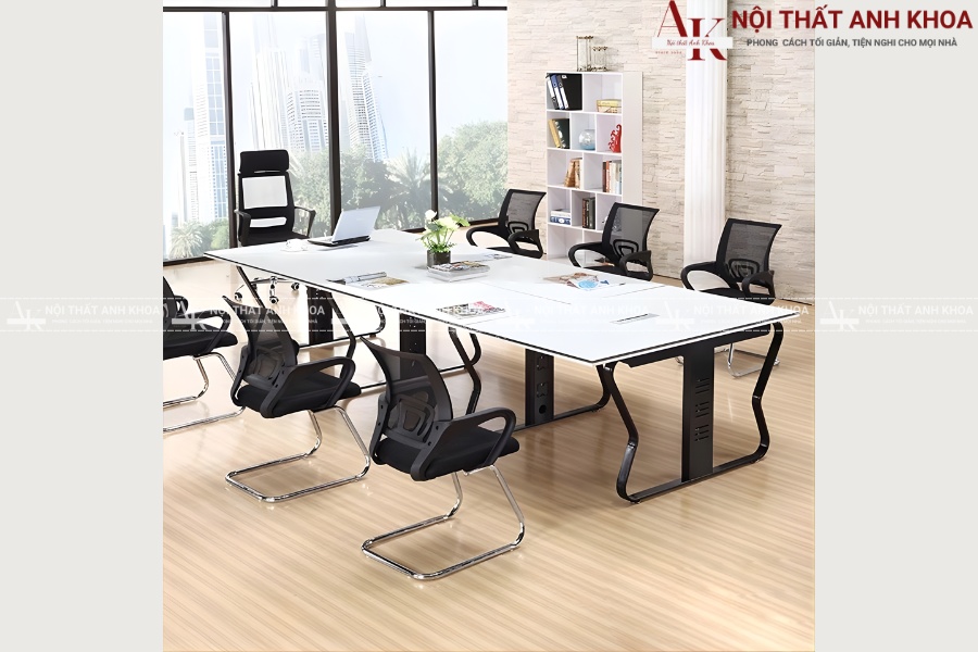 Mẫu bàn họp cao cấp - Nâng tầm phong cách doanh nghiệp Mẫu bàn họp cao cấp - Nâng tầm phong cách doanh nghiệp