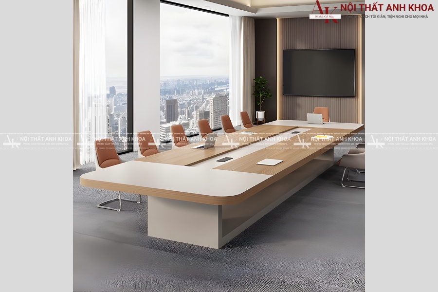 Mẫu bàn họp văn phòng đẹp - Tăng hiệu quả làm việc nhóm Mẫu bàn họp văn phòng đẹp - Tăng hiệu quả làm việc nhóm