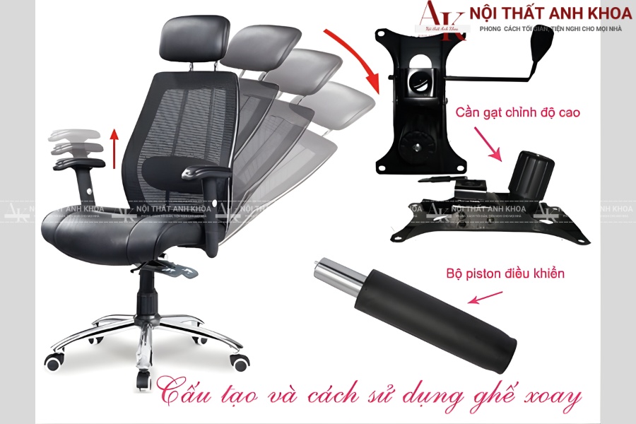 Ghế văn phòng thông minh - Tích hợp nhiều tính năng Ghế văn phòng thông minh - Tích hợp nhiều tính năng