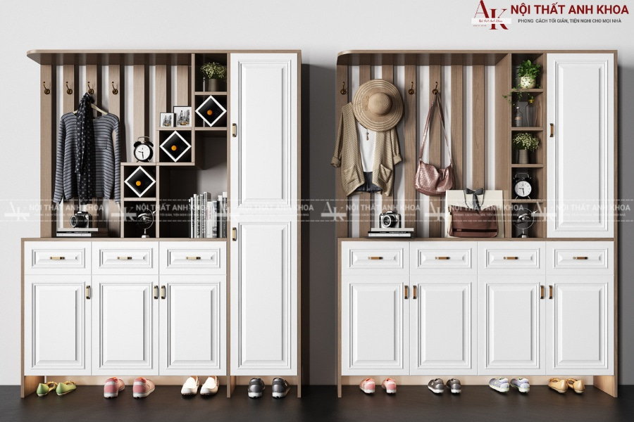 Mua tủ giày kết hợp tủ trang trí ở đâu uy tín? Gợi ý từ Nội Thất Anh Khoa Mua tủ giày kết hợp tủ trang trí ở đâu uy tín? Gợi ý từ Nội Thất Anh Khoa