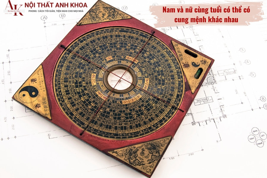 Nam và nữ có thể có cung mệnh khác nhau Nam và nữ có thể có cung mệnh khác nhau